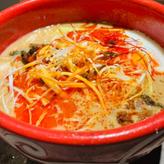 赤 四川坦々麺 辛さ レベル5  10倍 （鬼辛） 痺れ  レベル1 ピリ辛