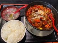 四川風牛肉の火鍋