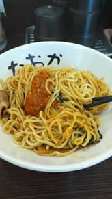 油そば 辛魂3倍