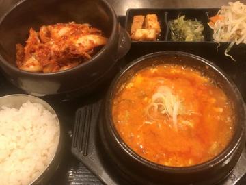 スンドゥブチゲ定食
