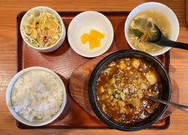 麻婆豆腐定食