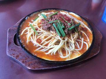 鉄板台湾あんかけスパゲッティ