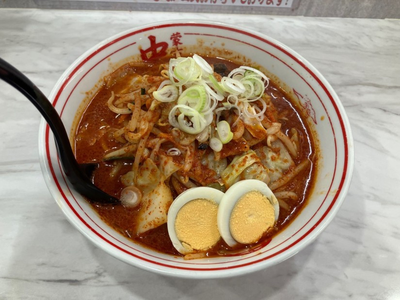 北極野菜ラーメン 8辛 4倍