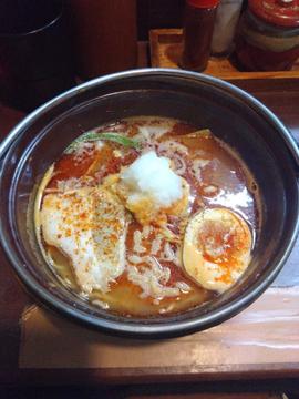 鍋焼らうめん(マグマ) トッピング:マグマ