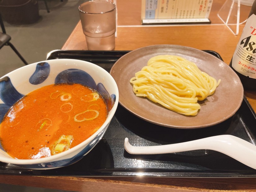 辛しつけめん 辛さ増し