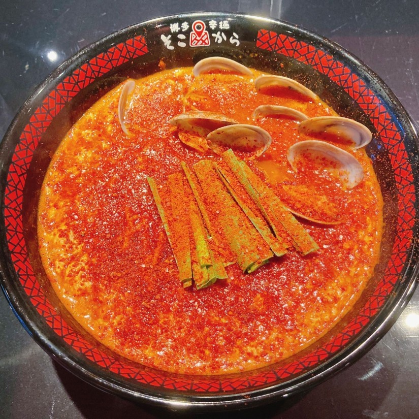 あさり辛麺 激辛(辛さレベル10)