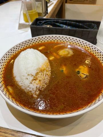シーフードカレー 辛口