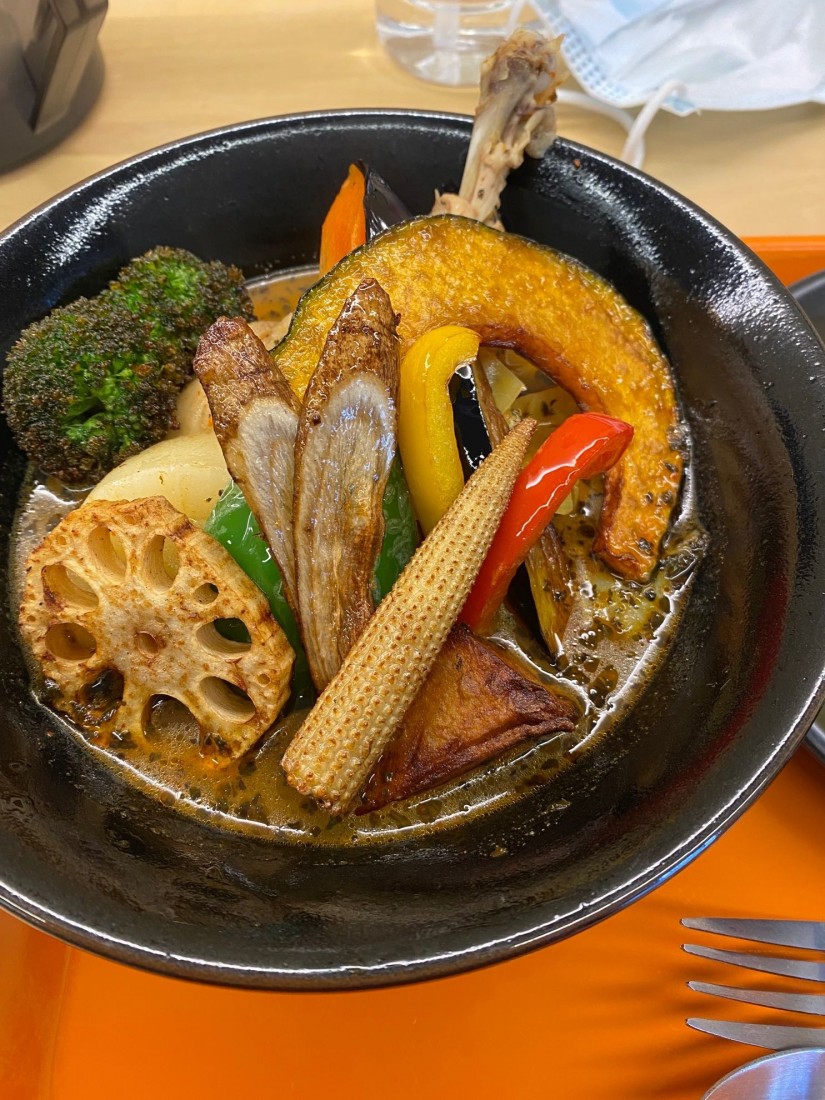 ベジタブルスープカレー 7辛