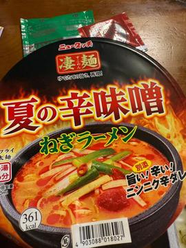 夏の辛味噌ネギラーメン