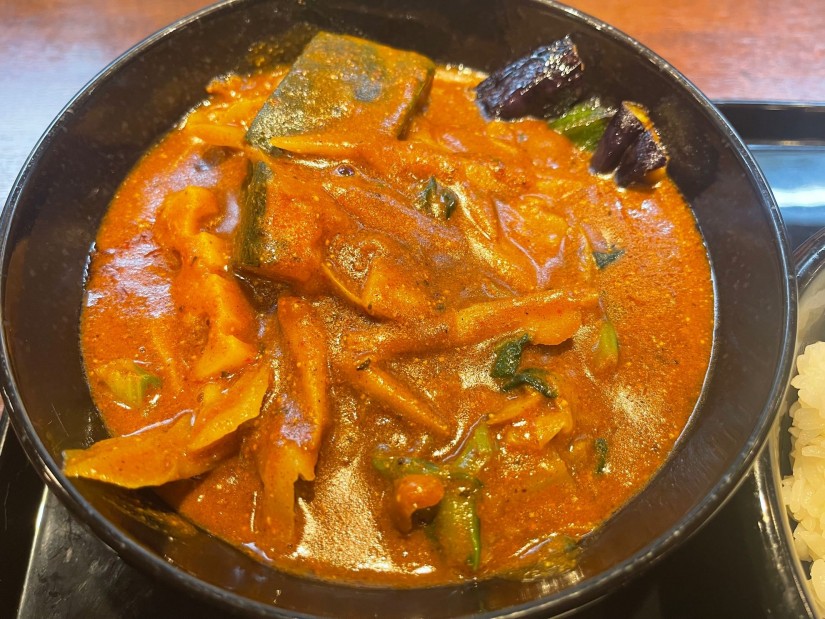 かぼちゃと冬野菜スープカレー 20辛