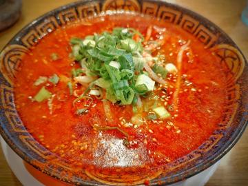 赤のとんこつラーメン 地獄の初級