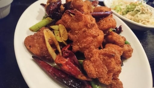 辣子鶏定食（ラーズージー）