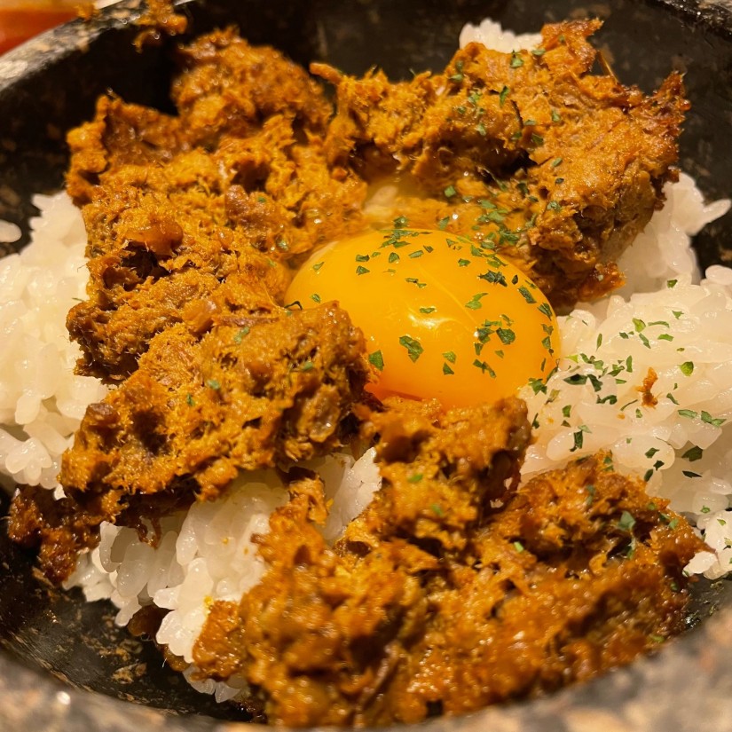 石焼きキーマカレー