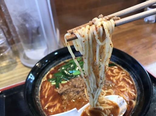 坦々麺(大) かなり辛め