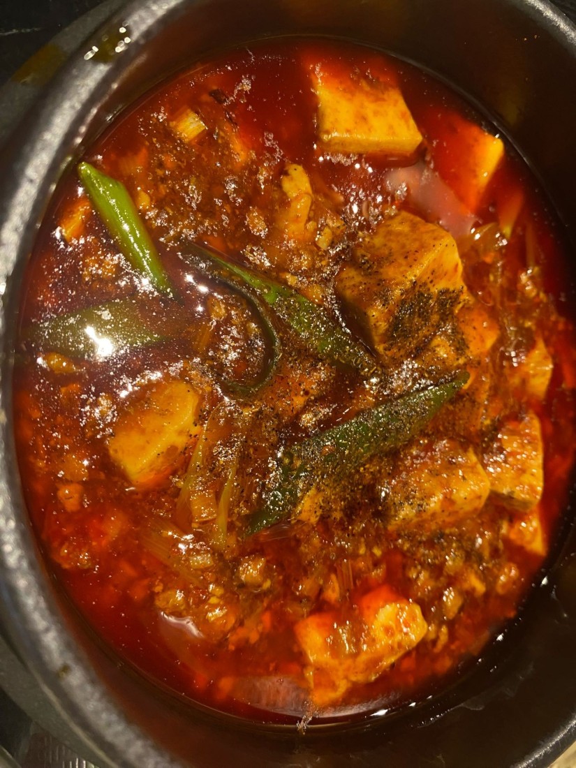 麻婆豆腐定食 中辛