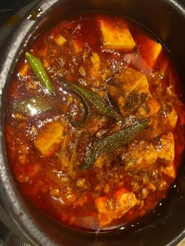 麻婆豆腐定食 中辛
