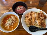 味噌唐揚げつけ麺 辛味2辛 痺れなし