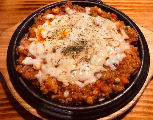 超激辛鉄板チーズチャーハン