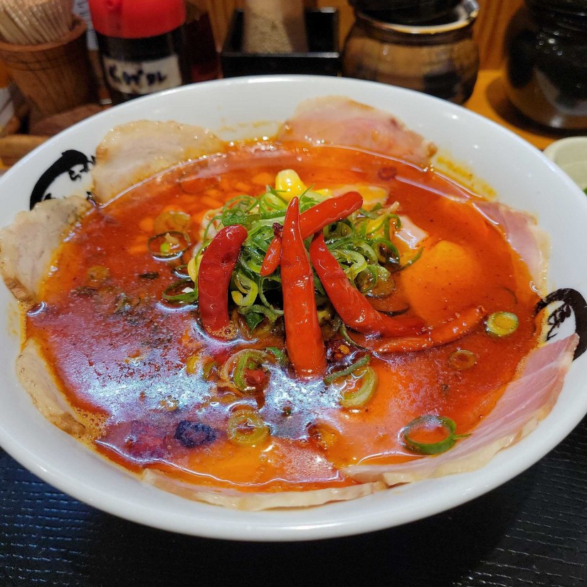 チャーシュー激辛味噌とんこつ 達人×5倍