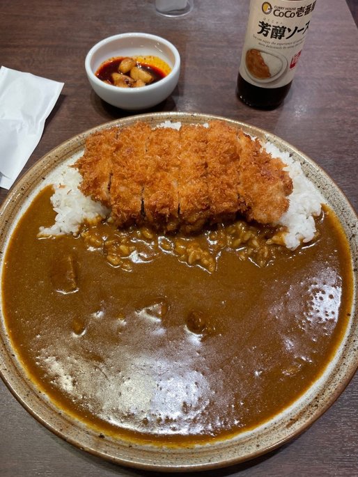 カツカレー 10辛