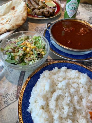 カシミールカレー 40ポイント