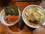 辛辛魚つけ麺ジロベジのせ 辛め