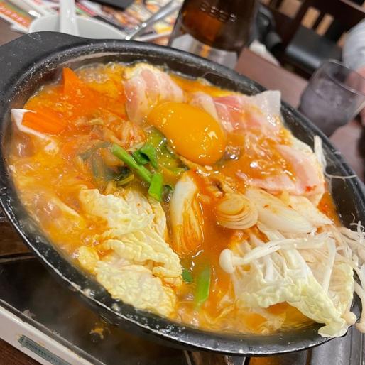 豆腐キムチ鍋 激辛