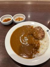 ハンバーグカレー➕旨辛ニンニク➕スパイスオイル 10辛
