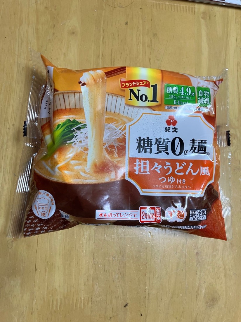 糖質0麺 坦々うどん風つゆ付き
