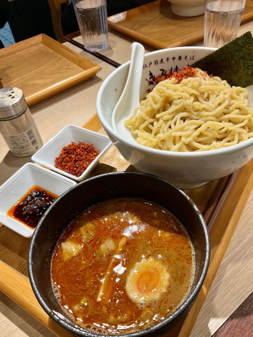 梅香る辛煮干つけめん 辛くする×1