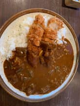 牛すじカレーササミかつトッピング 15辛