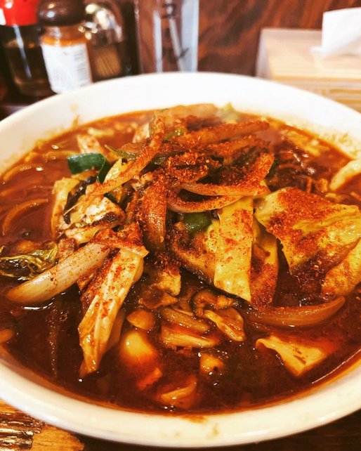 猛辛味噌炎麺