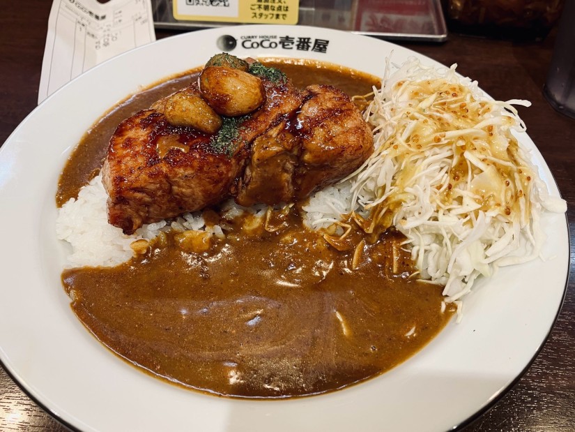 肉塊トンテキカレー LV1 6辛