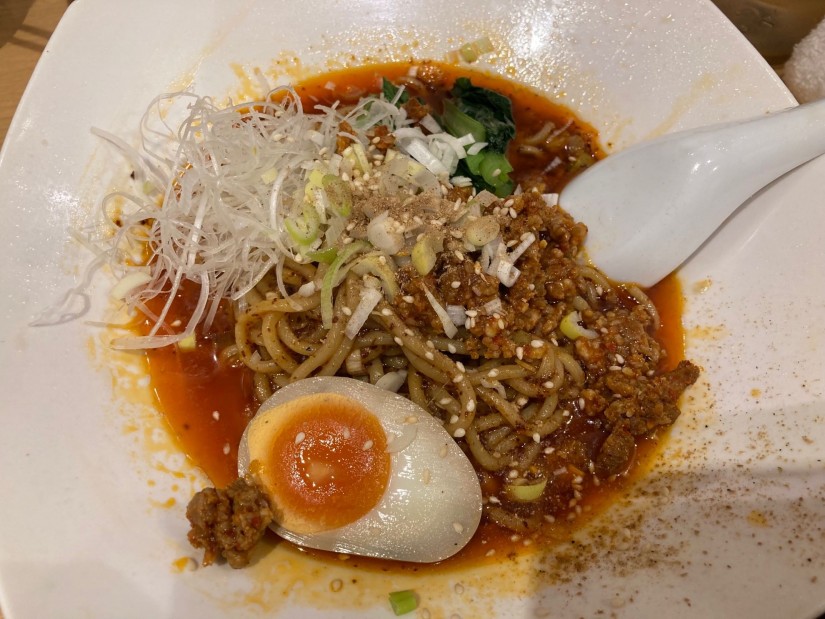 汁なし坦々麺 激辛