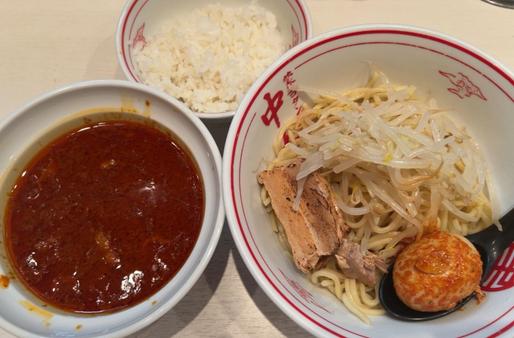 冷やし味噌ラーメン辛さ2倍