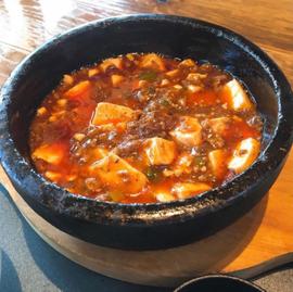 石焼陳麻婆豆腐定食
