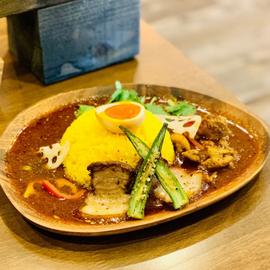 自家製ベーコン付きチキンカレー 15辛