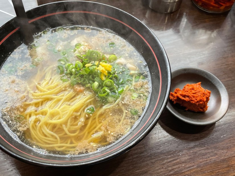 えび辛味噌とりそば