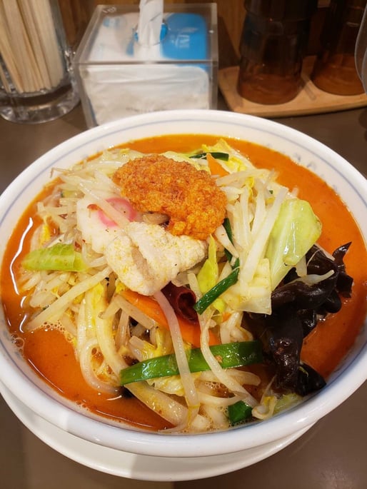 毎日野菜辛タンメン