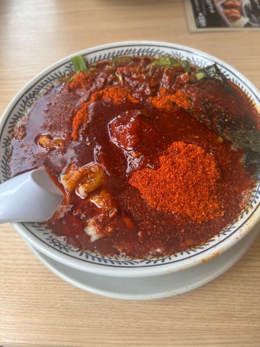 辛肉そば 8辛