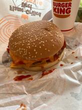 ダブルスパイシーにんにくガーリックバーガー