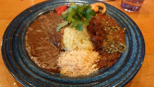 スパイス×牛スジカレー 辛さ増し+50円