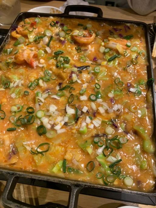 エビチリもんじゃ