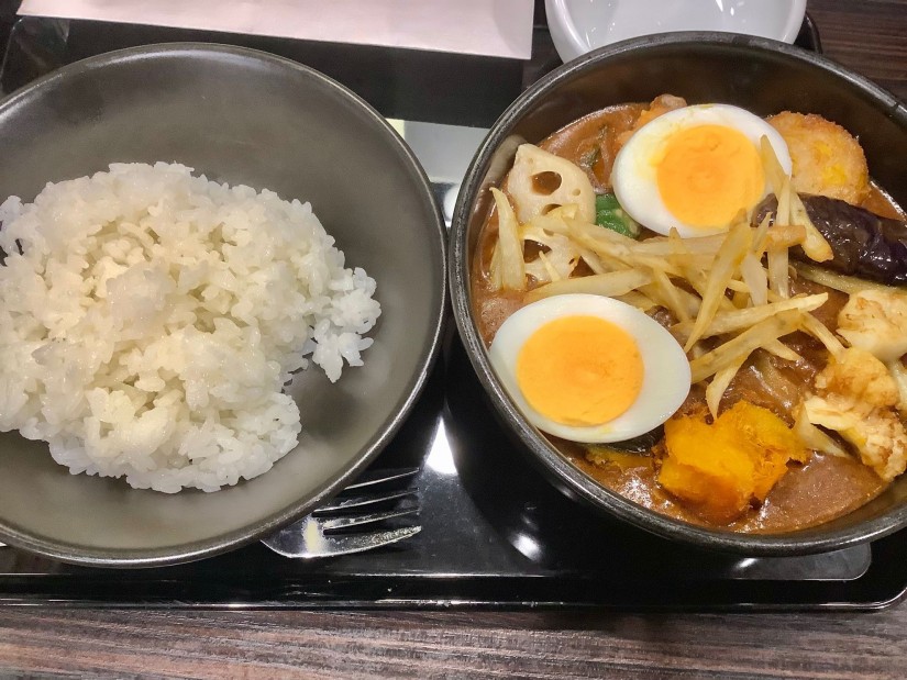 ベジタブルスープカレー 10辛