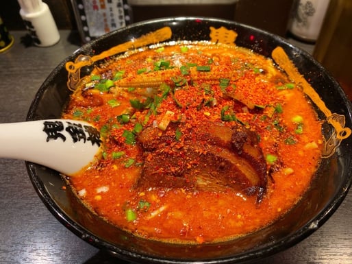 肉増しカラシビ味噌らー麺 カラ鬼増し・シビ普通