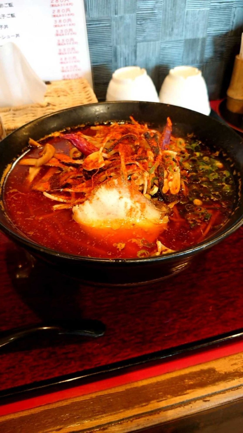 鬼びっくりらぁめん(醤油) 超激辛