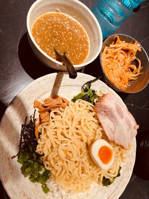 つけ麺 辛味