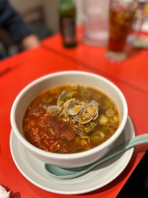 あさりラーメン アフリカン