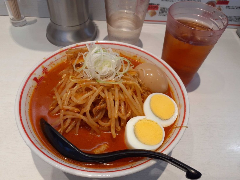 味噌卵麺 8辛