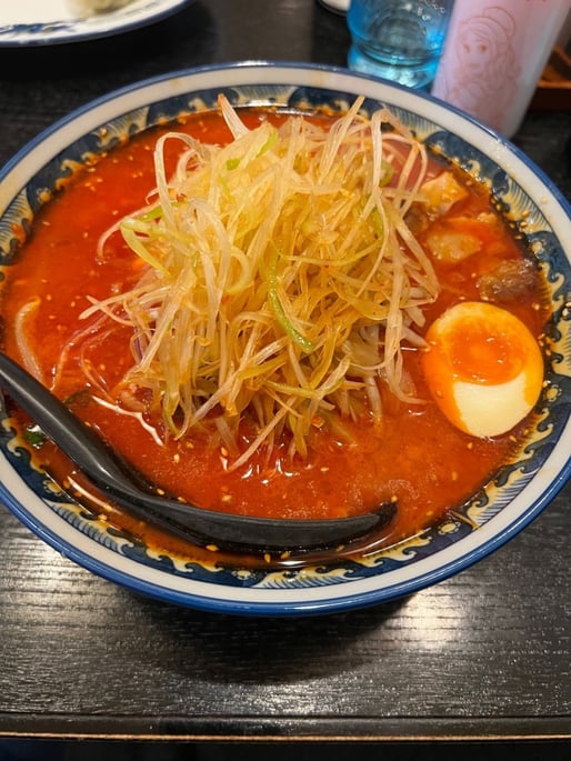 ちょい辛ラーメン(カラネギトッピング 3辛